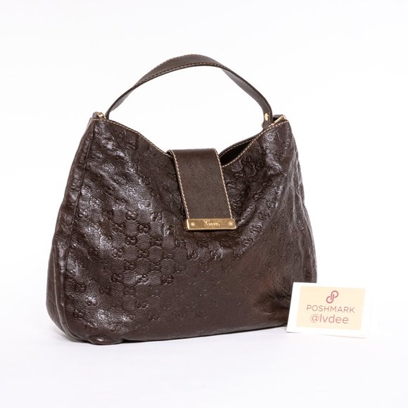 ❌SOLD❌ Authentic GUCCI Leather Hobo Bag - Picture 15 of 15